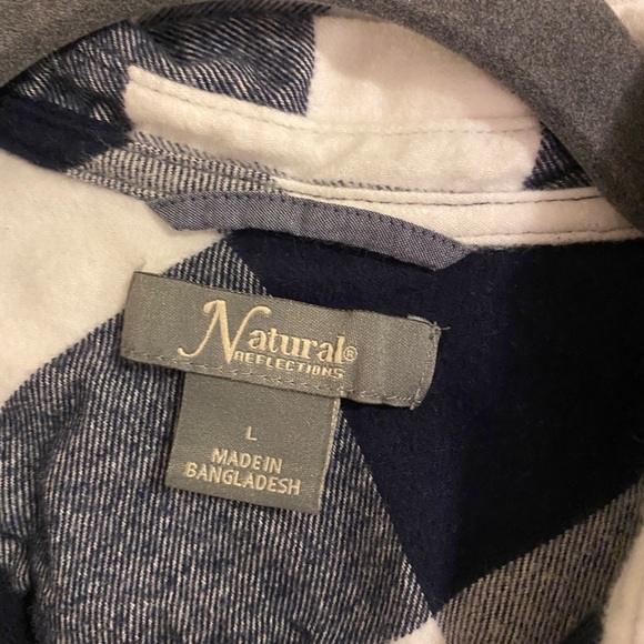 Natural Reflections Shirt Size L - washed and worn once. - Picture 2 of 2